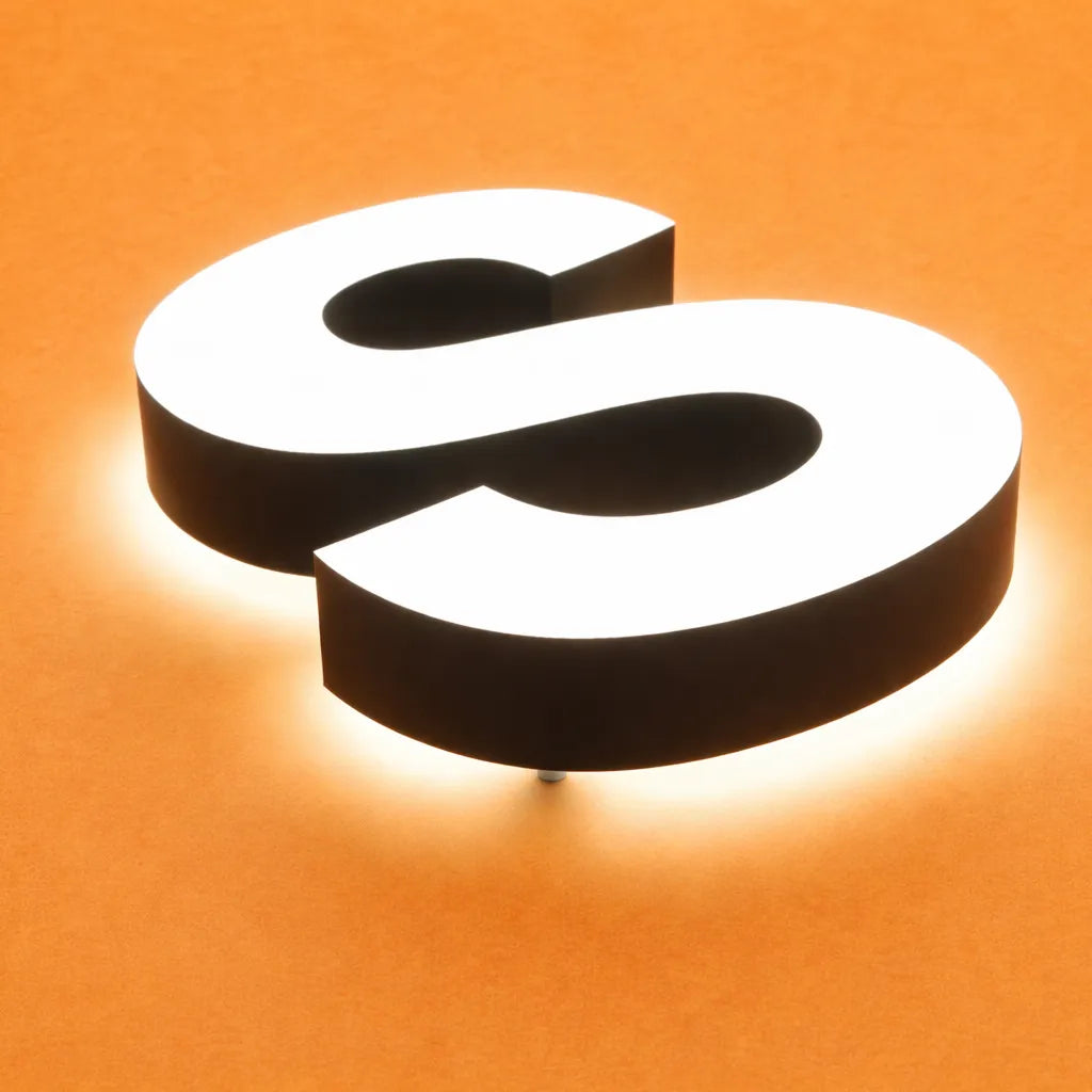 Double-sided LED sign