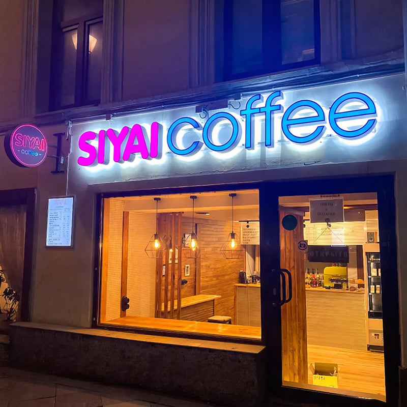 両面発光サイン_siyaicoffee