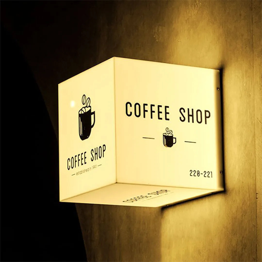 ボックスライト_coffee shop