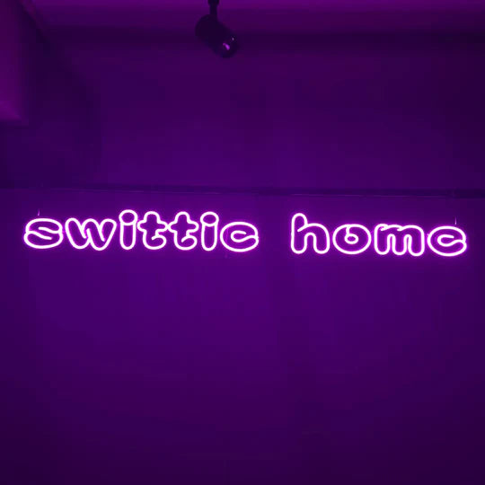 swittie home ☓ Oshikatsu ☓ Neon Sign