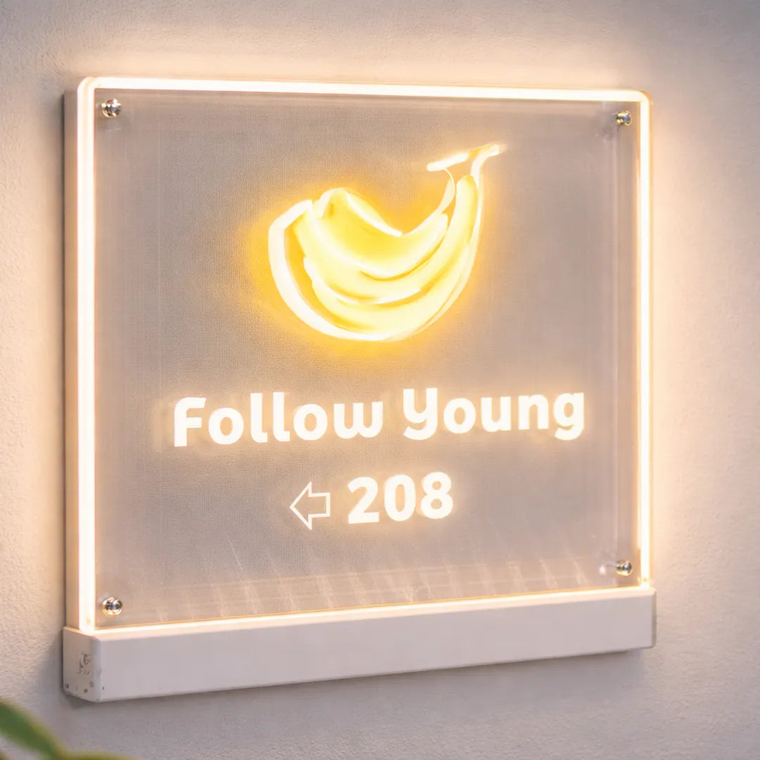 UV加工ネオン_follow young