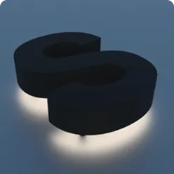 背面発光